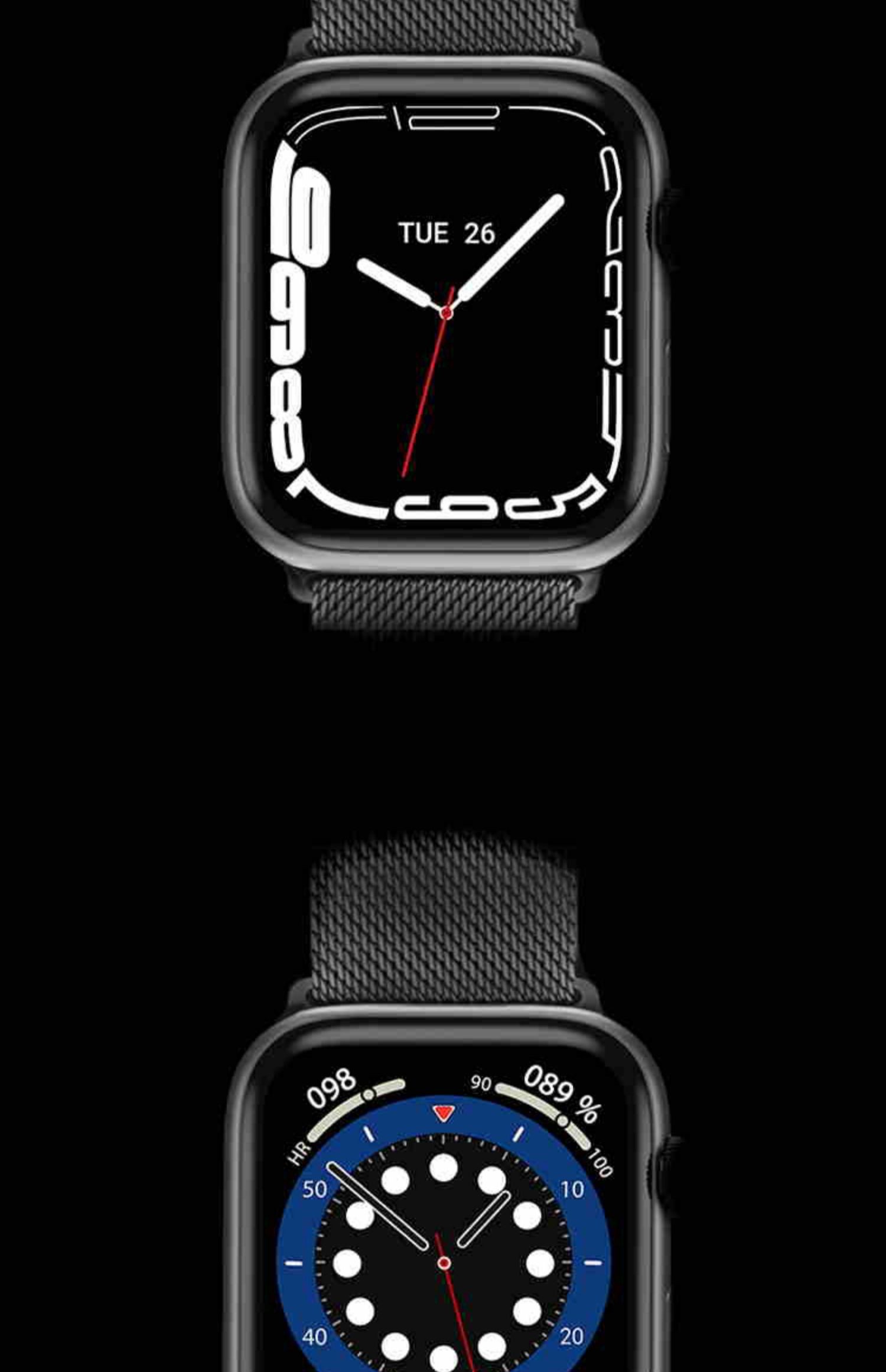 苹果apple通用iwatch7智能运动手表dt7max可接打电话nfc表蓝牙测心率