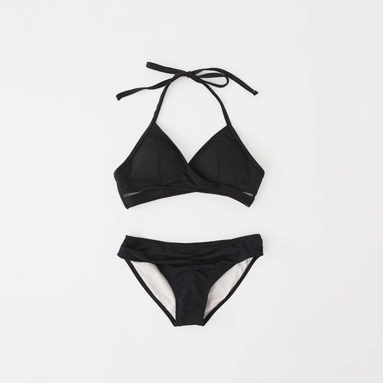 艺考泳衣女 艺术模特空乘考试走秀泳装 性感三点式小胸温泉比基尼