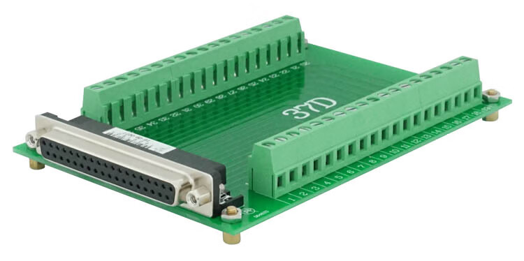 阿尔泰科技37芯接线端子板a37da37dii配37芯线缆a37d1米线缆