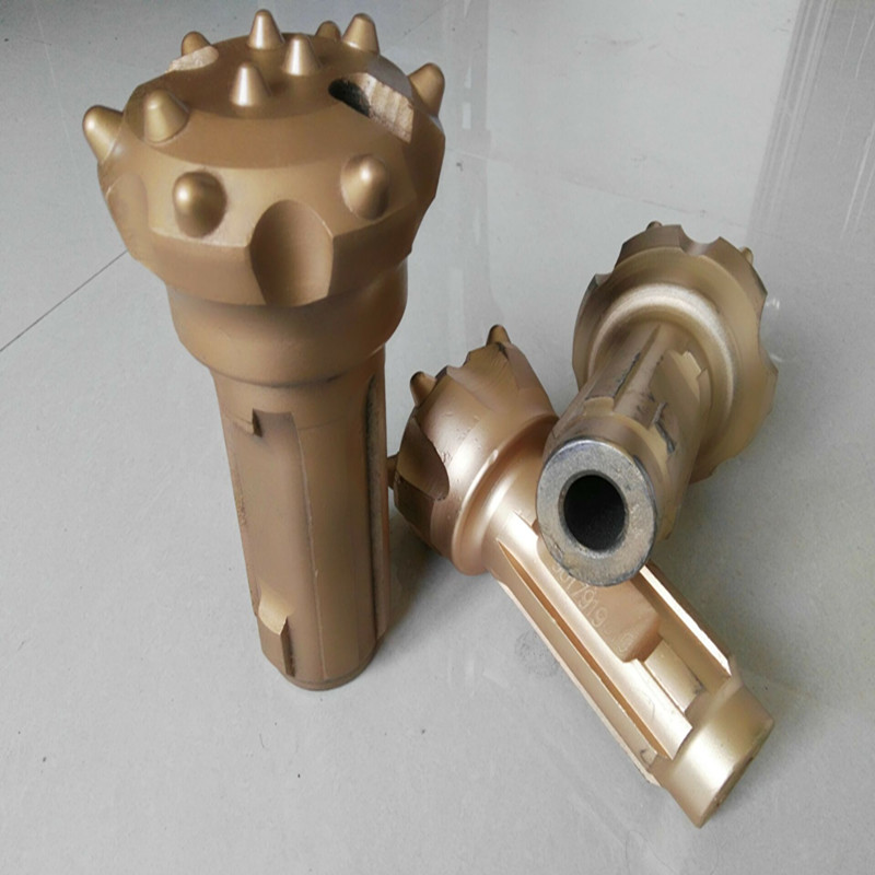 清笒 潜孔钻头76 90 00 0 20 30 40 50打井打桩锤头冲击器 200钻头