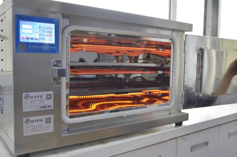 烤鱼箱商用智能不锈钢电烤鱼箱电烤鱼箱烤鱼连锁店专用烤箱电脑版380v
