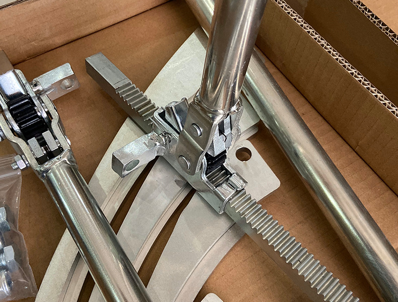 定制波纹管拉紧器安装推进器手动型对接管道拉管器hdpe双壁接管工具