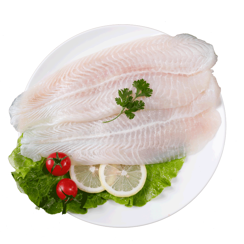 南极鲜码头巴沙鱼无骨鱼片5片400g500g片