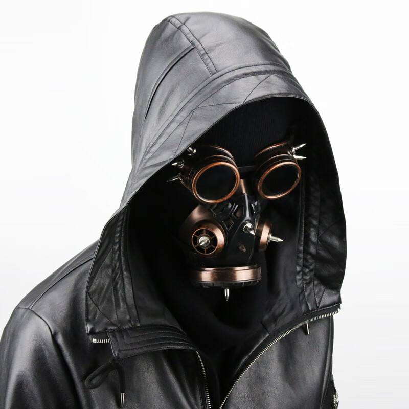 罗夏温变面具跨境ebay蒸汽朋克护目镜复古面具万圣节表演舞会用品道具