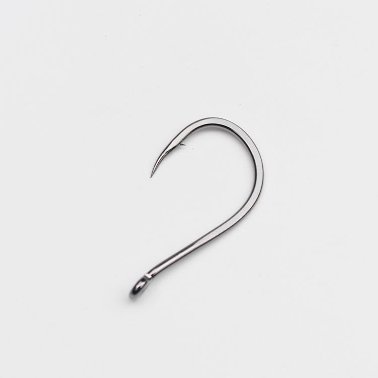 川品社管付千又歪嘴鱼钩 散装歪嘴带圈大号有倒刺筏钓路亚矶钓海钓