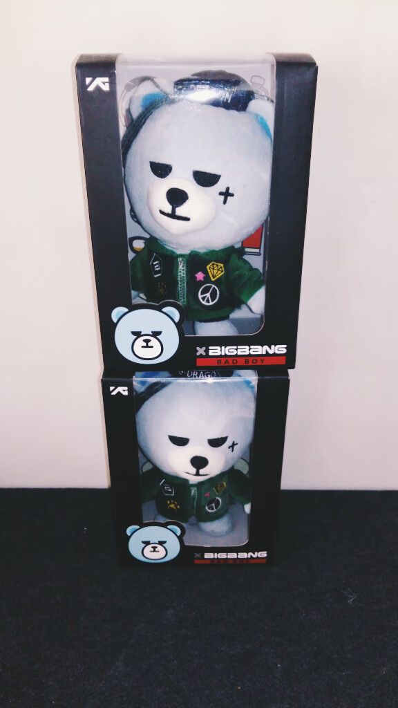 权志龙gd熊官网现货 krunk x bigbang bad boy bigbang bear krunk