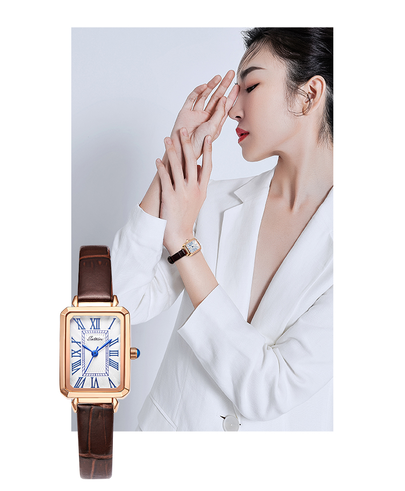 sotoiru手表圣缇斯手表女小方表简约气质石英表百搭时尚女表t3009情人