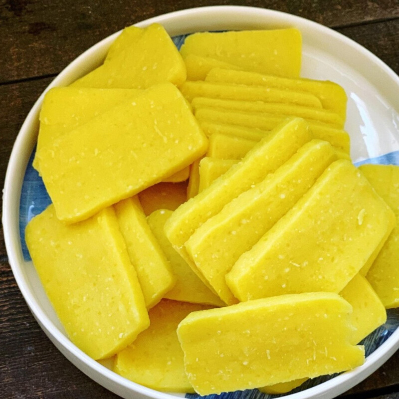 江西赣南客家风味兴国黄元米果赣南特产传统手工黄年糕粿糍粑 兴国黄