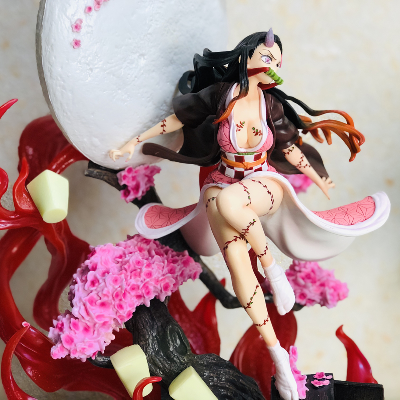 鬼灭之刃手办魔方蝴蝶忍祢豆子鬼杀队虫柱限量雕像模型摆件礼物魔方