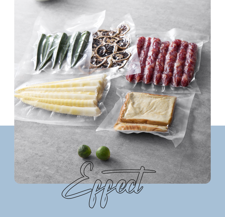 【卷袋】食品级纹路真空包装袋 9个尺寸可选 25x500cm(1卷)