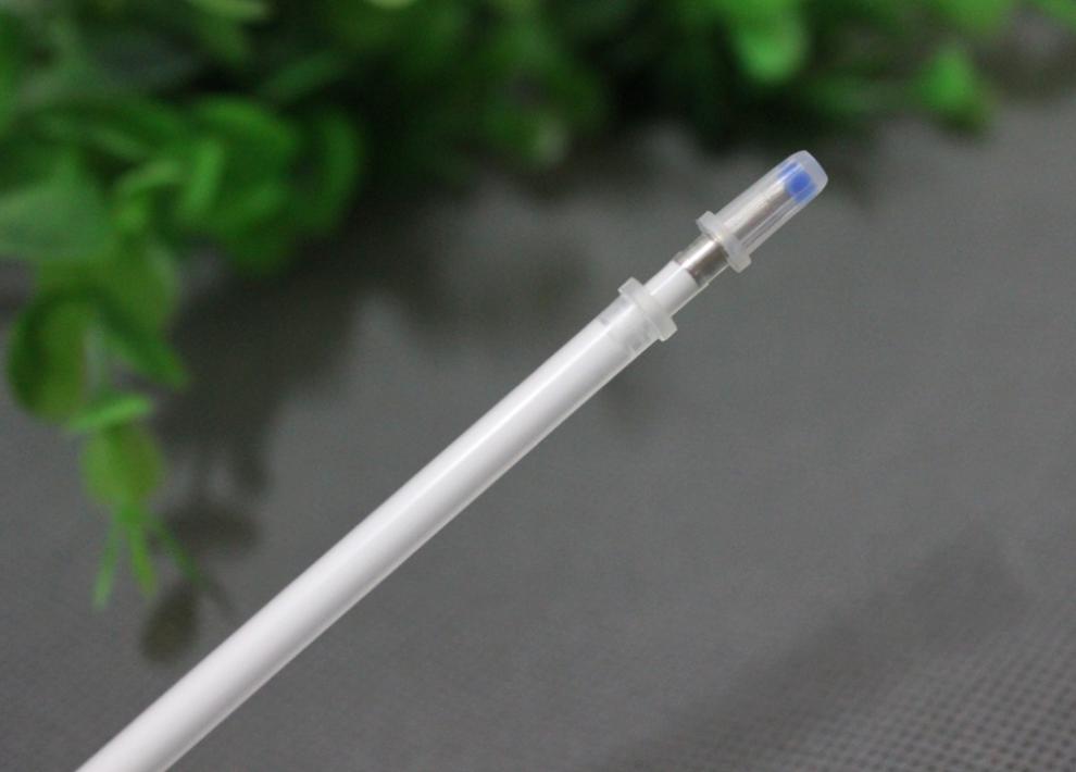 硬笔书法创作中性特种笔芯 深黑底书写白色字 白色笔芯 白色 1.0mm