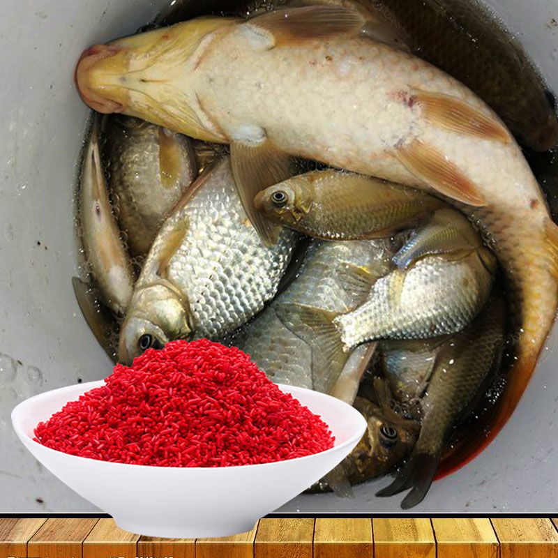 钓鱼酒米打窝料桶装鲫鱼饵料野钓通杀底窝料药米鲤草鱼食红虫鱼饵夏秋