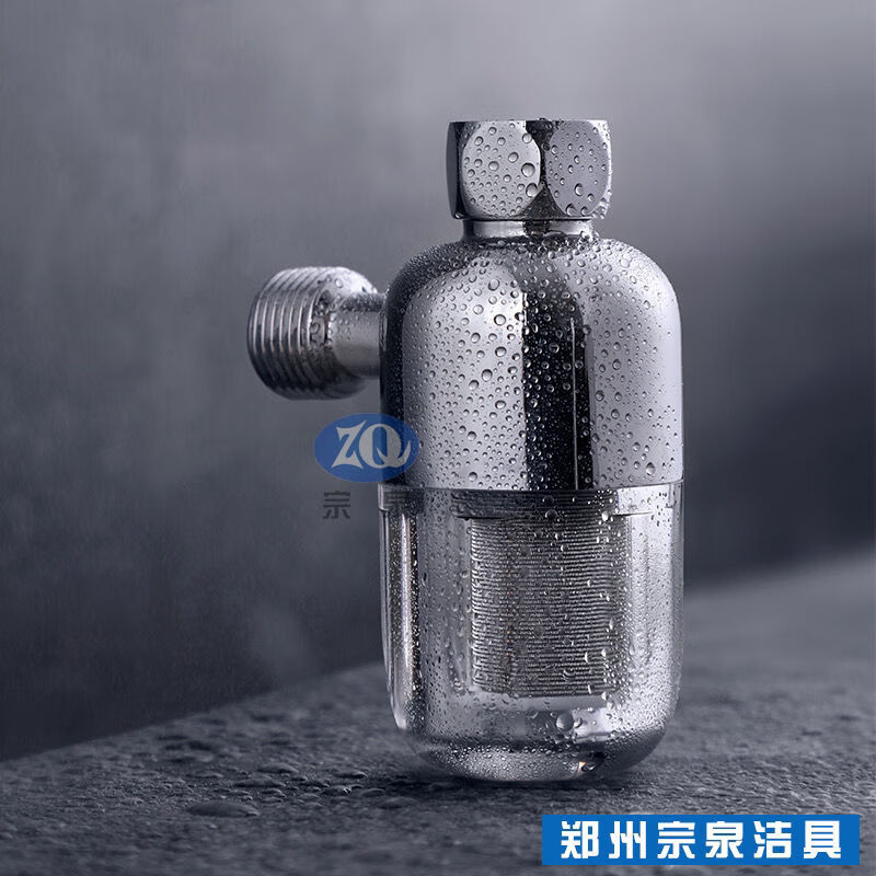 过滤器自来水泥沙通用水垢滤水宝 热水器前置不锈钢滤芯40微米自带一