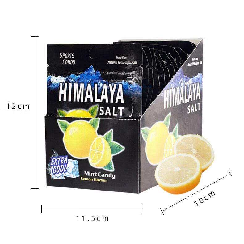 大馬b馬來西亞海鹽鹹檸檬薄荷糖潤喉糖清新口氣himalaya糖果xy 薄荷