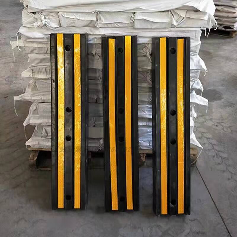 爱驾宝防撞条橡胶防撞块反光仓库物流护墙胶垫倒车缓冲角铁平台码头