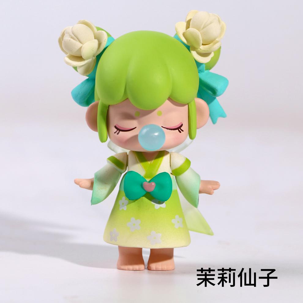 泡泡玛特福袋盲盒2021网红新款女孩手办女生版公仔玩具儿童忙和大全鹿