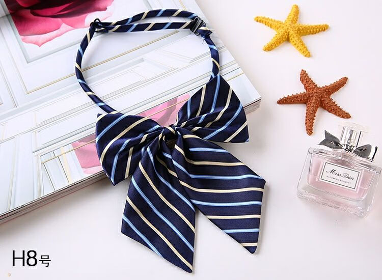 领花领口领结空姐蝴蝶结领花时尚复古丝巾饰品经理麦当劳职业铁路领带