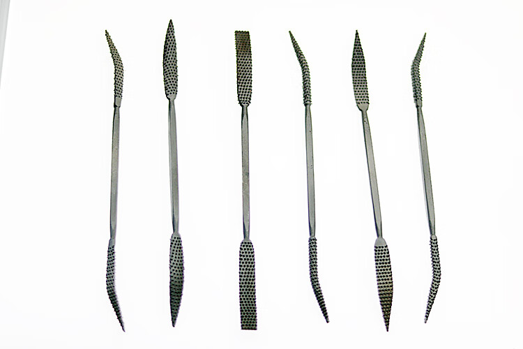 意式木工异形什锦锉刀套装硬木木工锉木雕锉打磨工具一套8件4齿