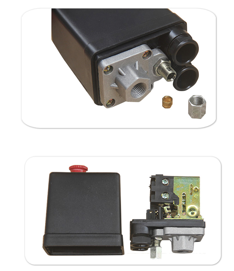 御舵空压机配件立式压力开关总成自动气压开关打气泵空气压缩机控制器