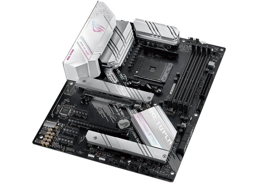 华硕玩家国度b550agaming吹雪版b550主板支持锐龙r95950xcpub550大板