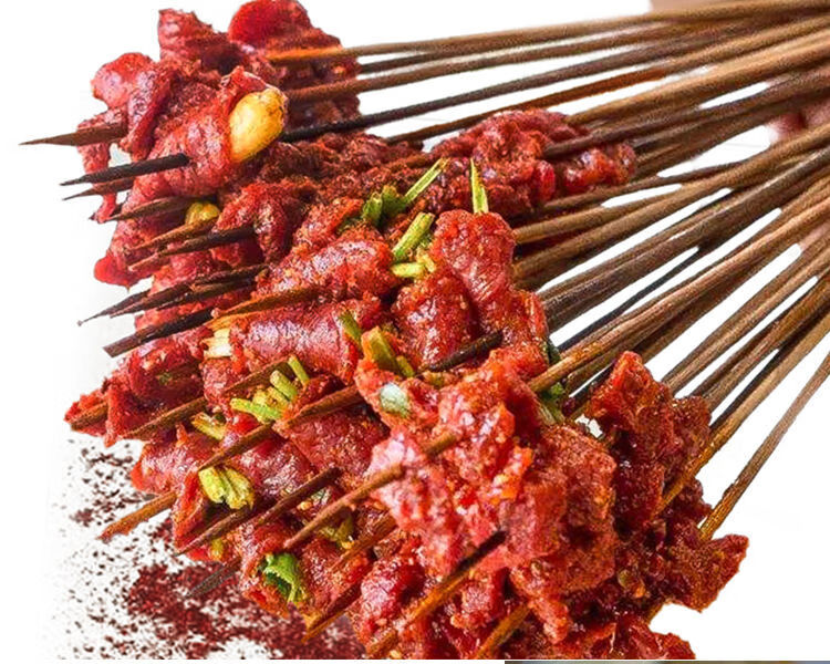 串串香食材包菜牛肉串生鲜火锅食材麻辣牛肉片2斤包餐饮串串广纳力驰