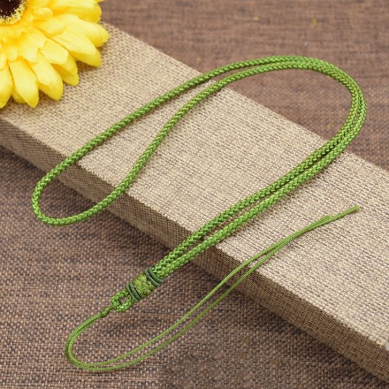 手工编织长款项链绳蜜蜡挂件绳脖子吊坠绳男女款毛衣挂绳10条红色