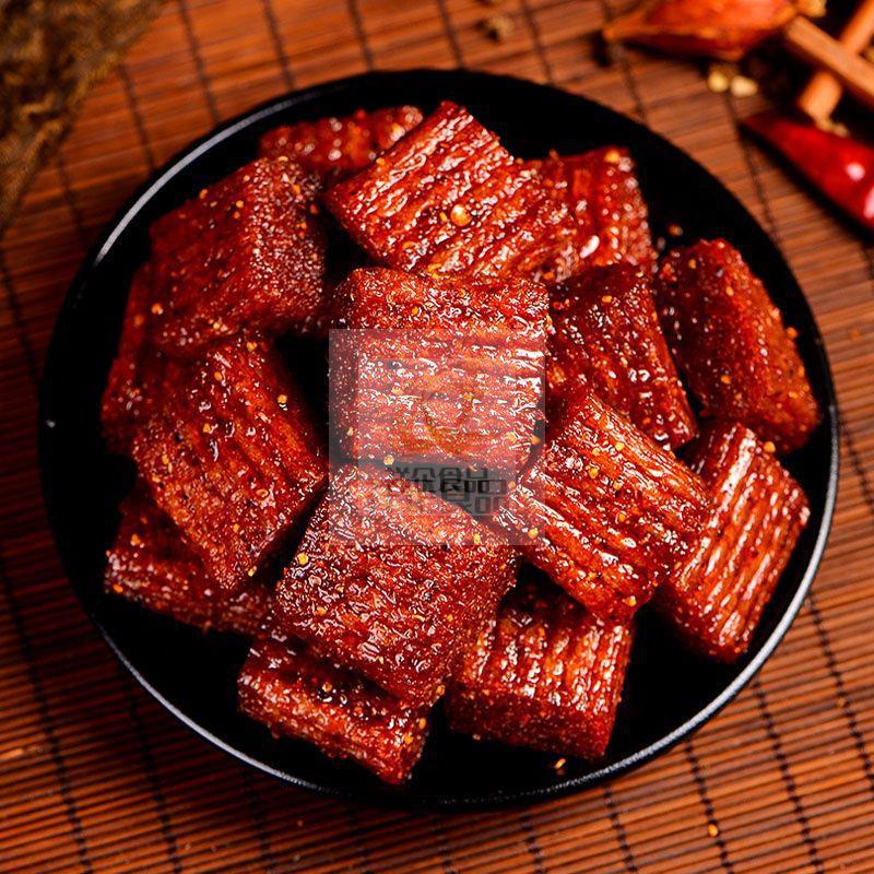 大刀肉网红辣条零食儿时辣片湖南特产重庆小吃休闲素肉手工批发大刀肉