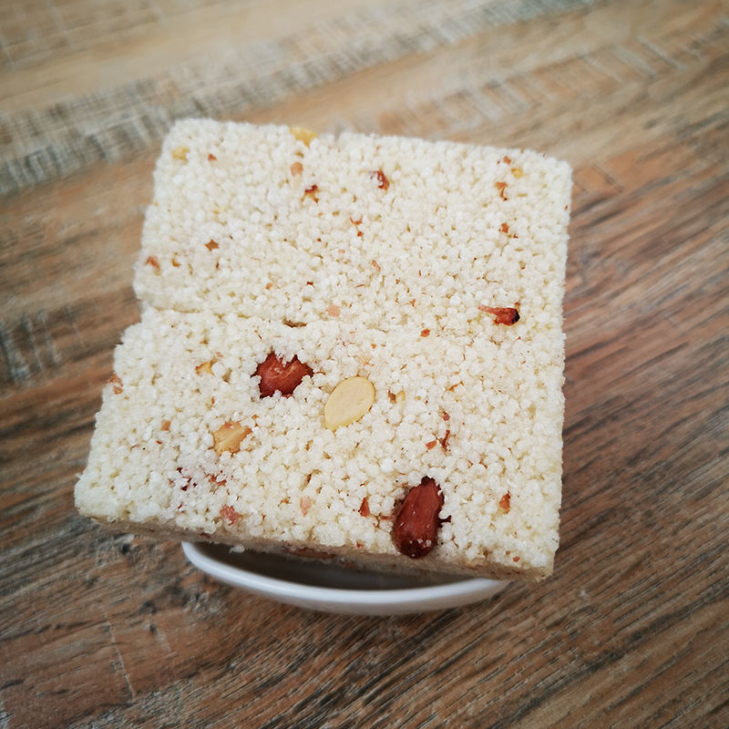 子口乐一口酥原味花生小米酥米花糖冻米糖膨化零食小吃 5斤装