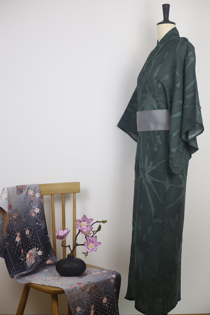 日本人穿的衣服男士传统正式和服浴衣腰带套装长袍浴袍家居服旅拍服饰