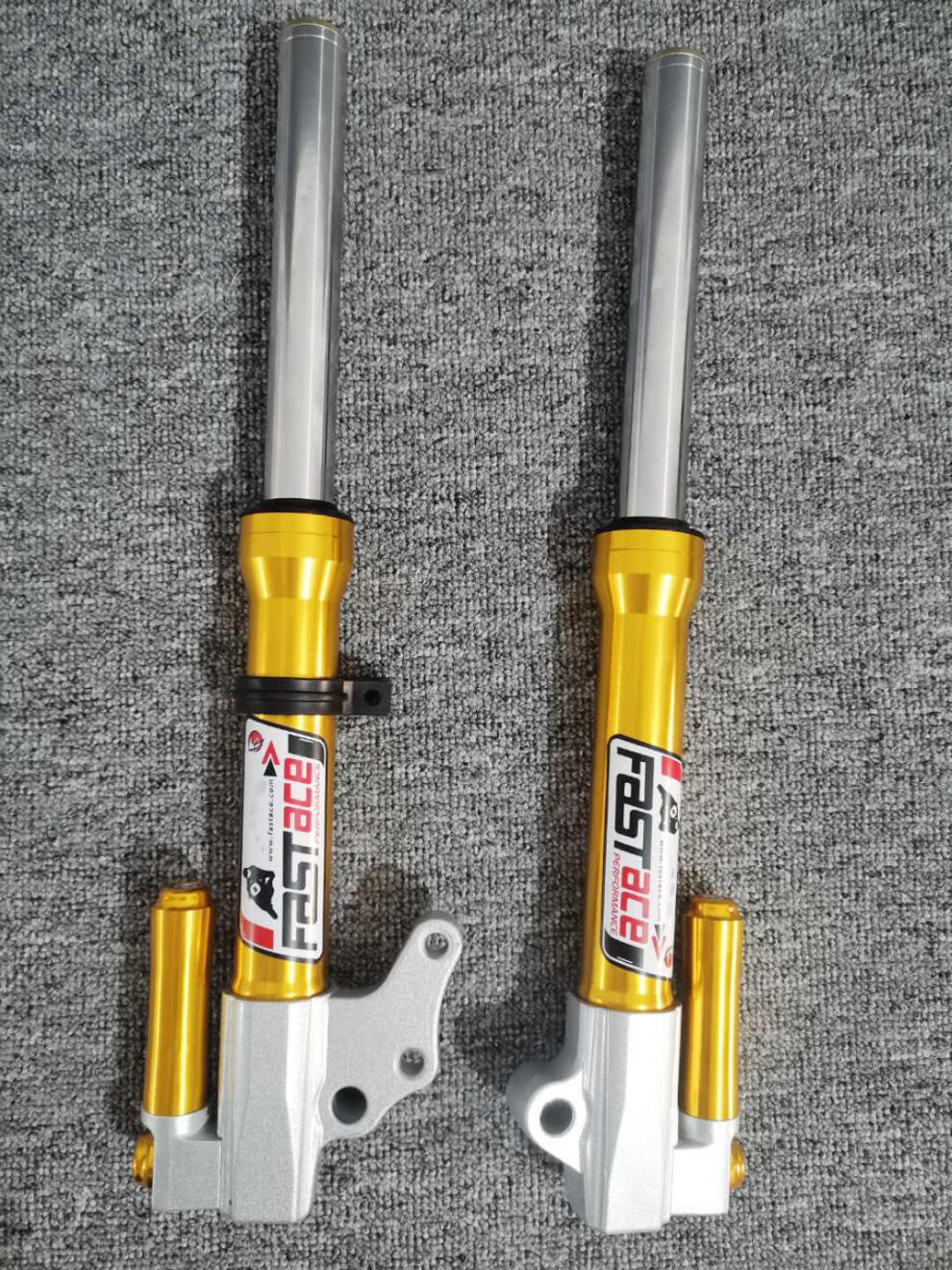 法斯特27芯30芯前减震福喜巧格战速电摩前减【年货节】 红色款 360长