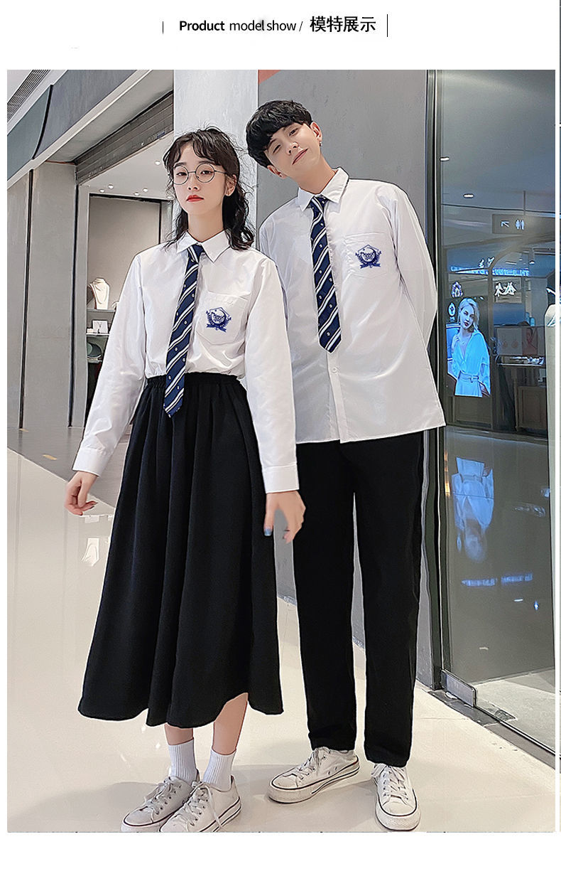 工装定制jk制服学生班服套装秋季高三毕业校服套装高中生英伦学院风女