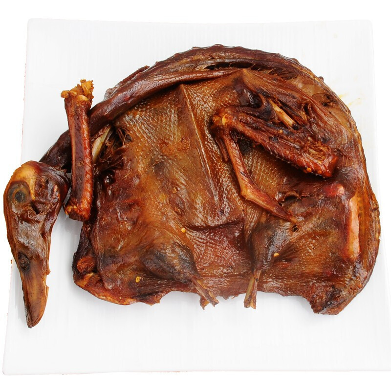 小川贵酱板鸭湖南益阳特产风干鸭酱鸭子特辣整只手撕食 小川贵酱板鸭