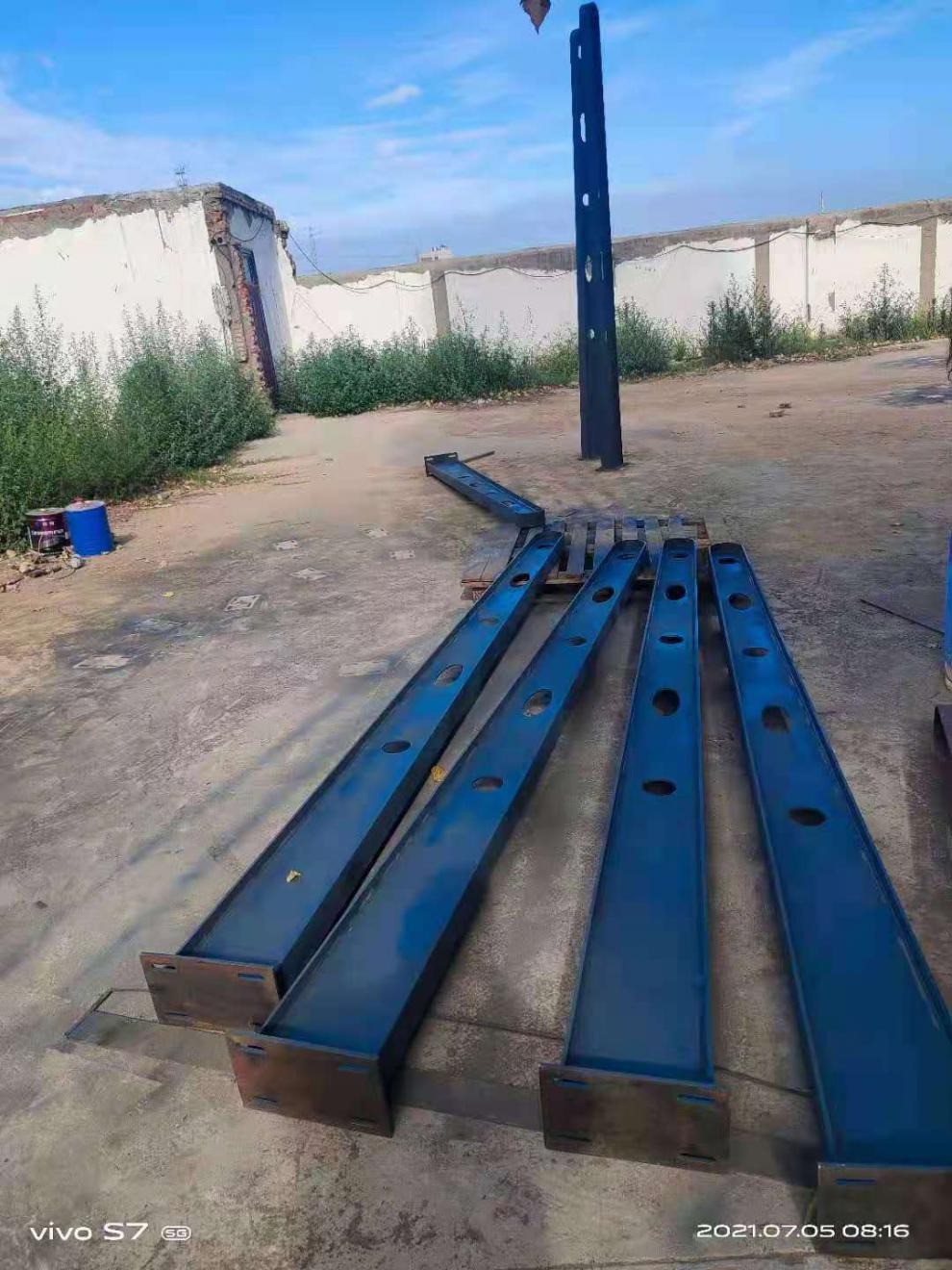 雨棚钢梁牛腿支架点式玻璃幕墙爪件门头工字挑梁铁不锈定做制h型tg可