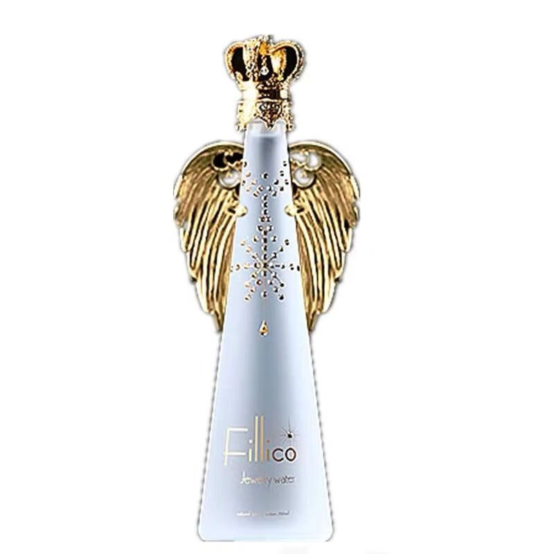 春节礼物 日本神户礼品水fillico后冠含翅膀款 矿泉水瓶 后冠粉色含