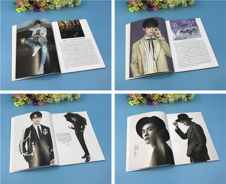 创意tfboys易烊千玺王俊凯王源周边写真集海报明信片生日礼物千玺专辑