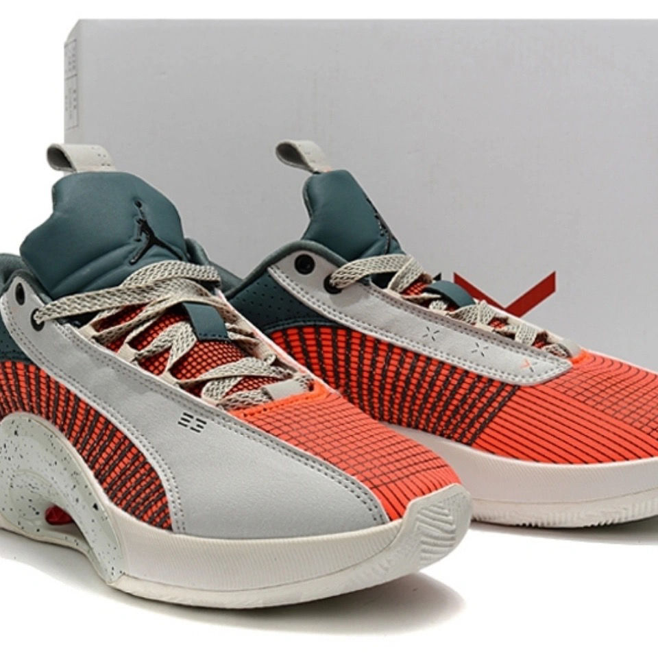 aj35代纯原高品质郭艾伦兵马俑塔图姆限定乔35双气垫实战篮球鞋 新