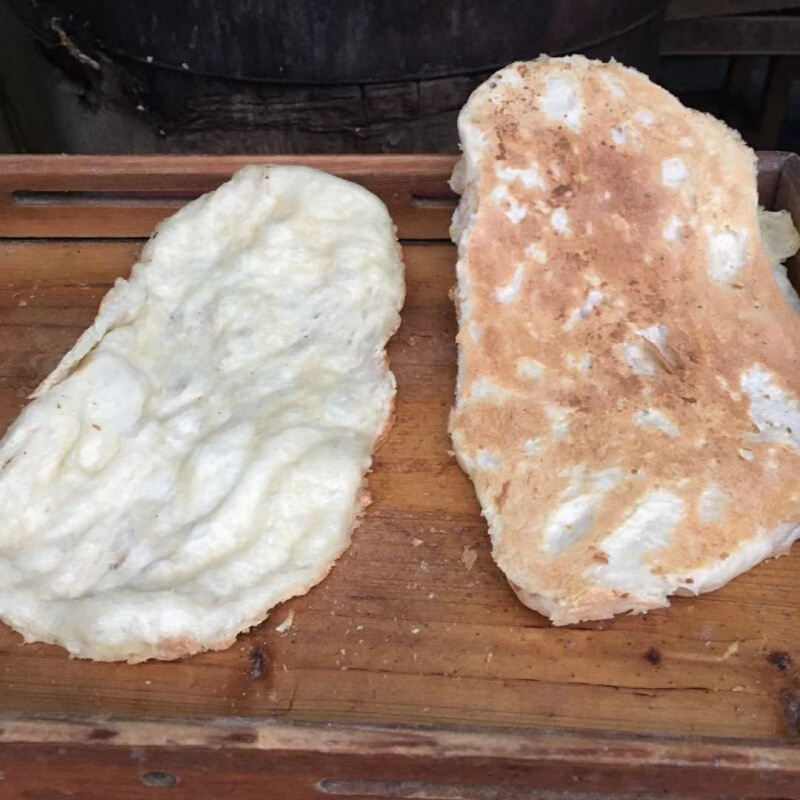 1500g湖北随州特产10个汽水馍掌馍广水发粑气泡馍馍汽巴汽包馍土灶壳