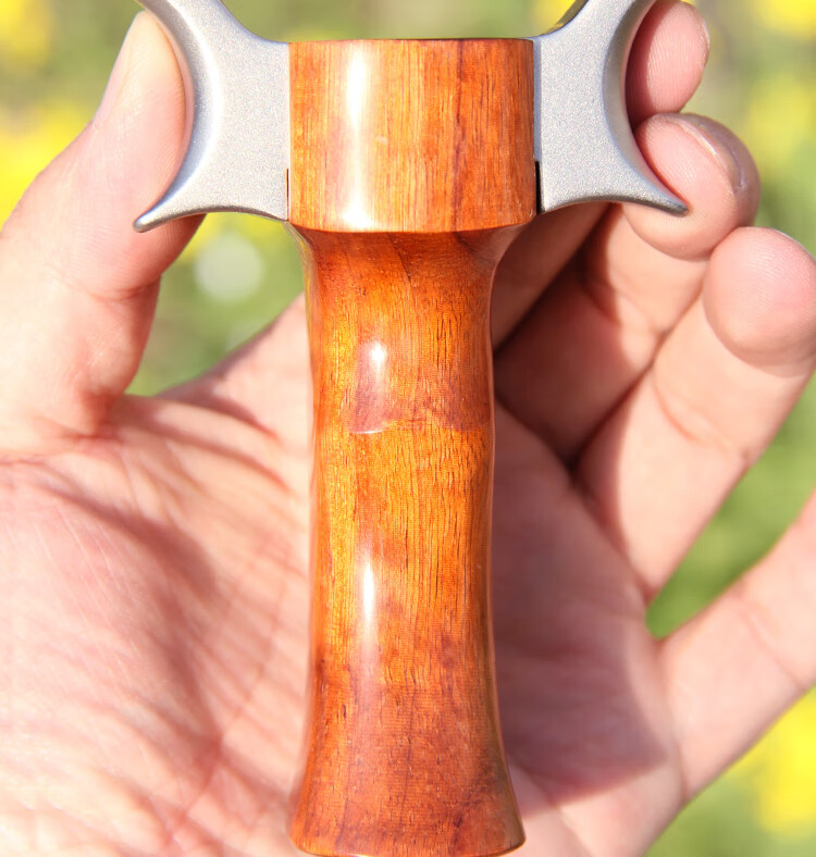 高档质量比赛用锁凤9弹弓钛合金21扁皮弓高精度精准弹弓排瞄免绑快压