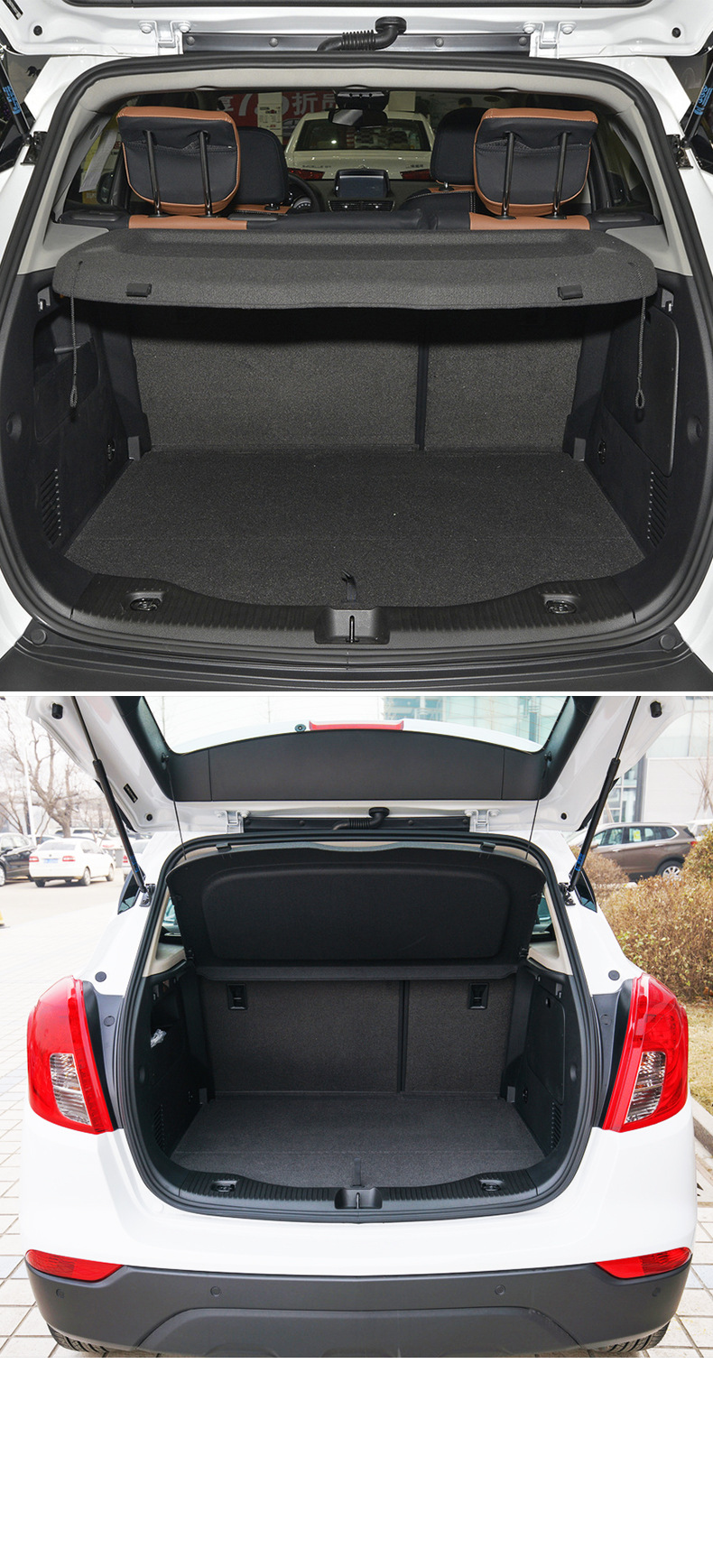 适用于别克昂科拉后备箱遮物帘盖板尾箱挡板置物隔板内饰改装配件2021