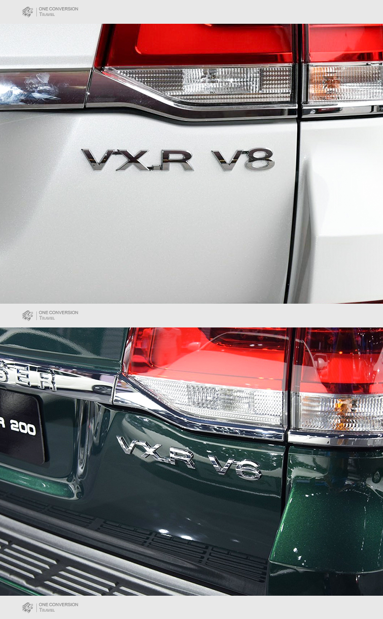 【车尾标】丰田兰德酷路泽原装后车标专用于丰田霸道普拉多陆巡尾门