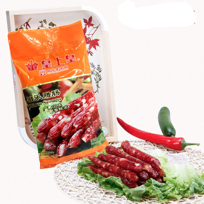 皇上皇腊肠广东特产广式广味腊肠怡乐香肠腊肠六分皇上皇大众腊肠250g