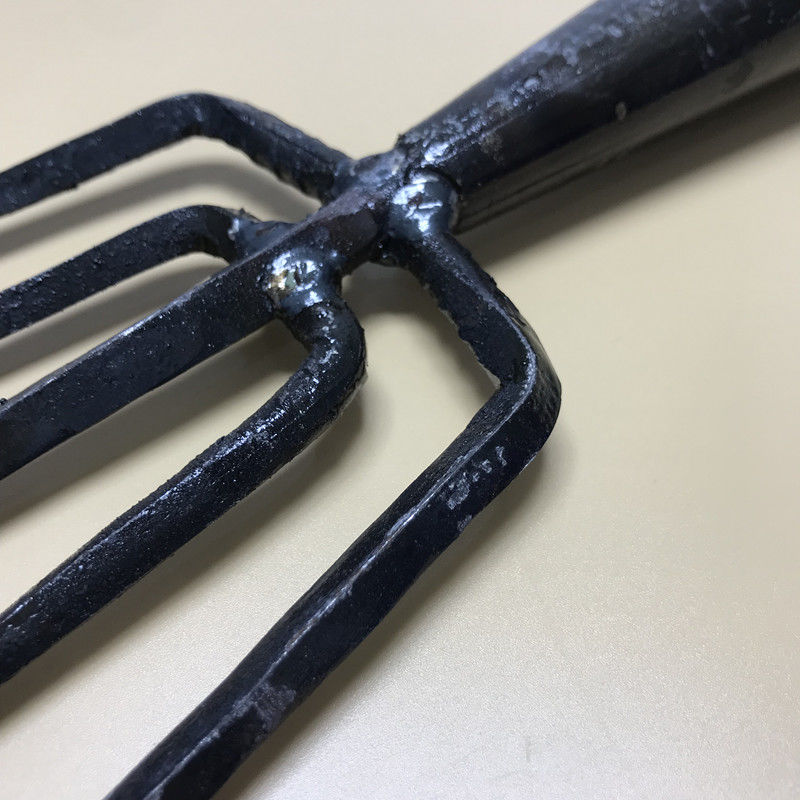 多功能锻打四齿实心老式铁手工大倒刺头叉鱼插子钢叉鱼钗