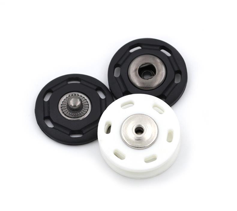 喜圣多新品扣子按压式大衣暗扣大号子母扣仿毛呢女士防走光服隐形尼龙