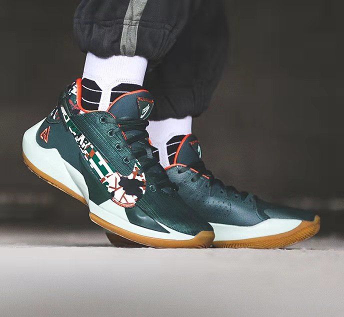 【精选篮球鞋】字母哥2代实战篮球鞋zoom缓震双气垫男女篮球鞋 字母哥