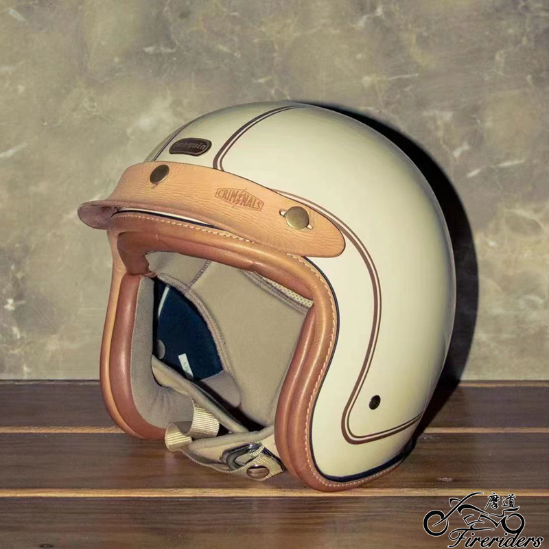 penguin头盔penguin头盔哈雷复古半盔vespa海鸟ra踏板34帽小盔体男女