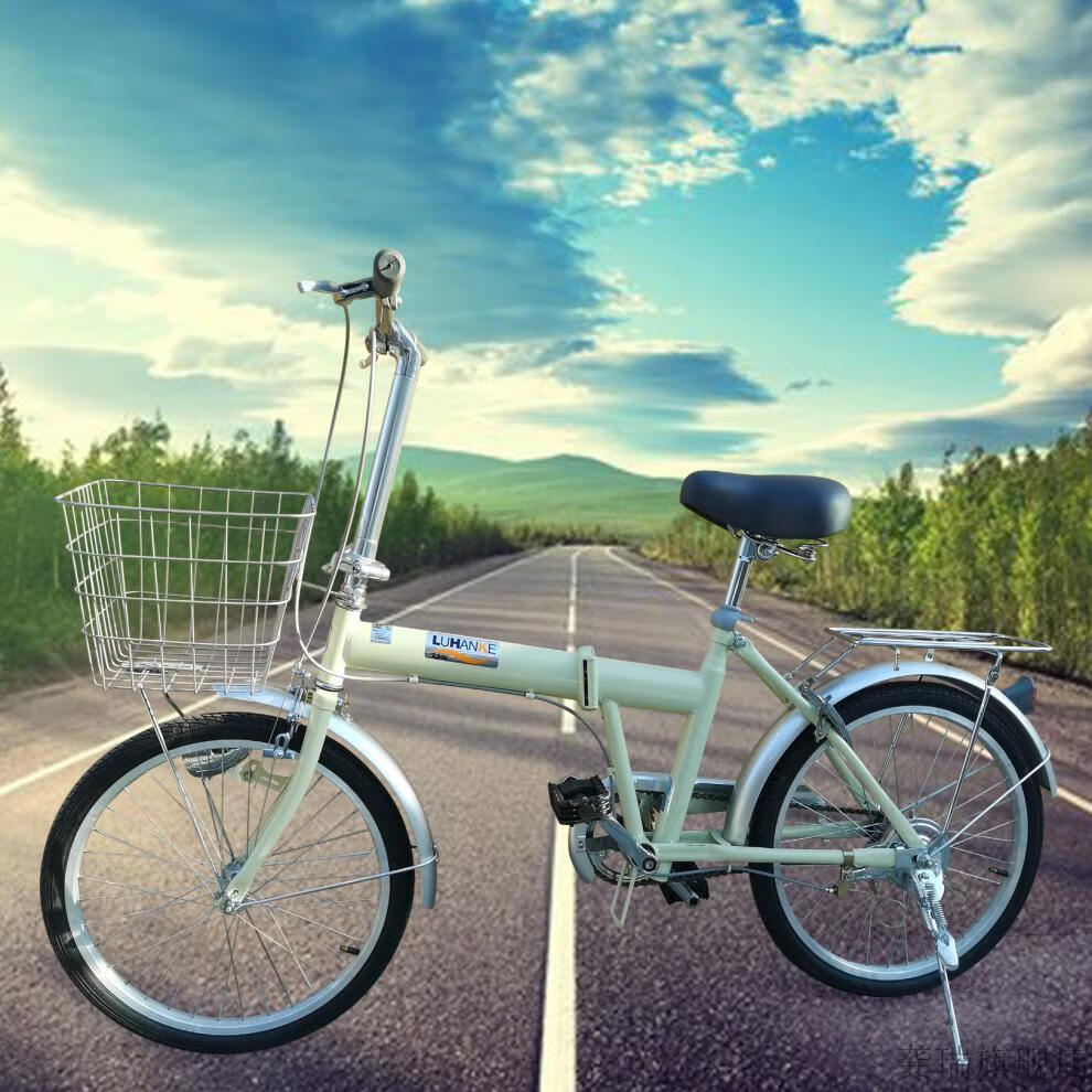 国货精品日式简约自行车 20寸折叠24寸自行车日系车通勤车内变速日本