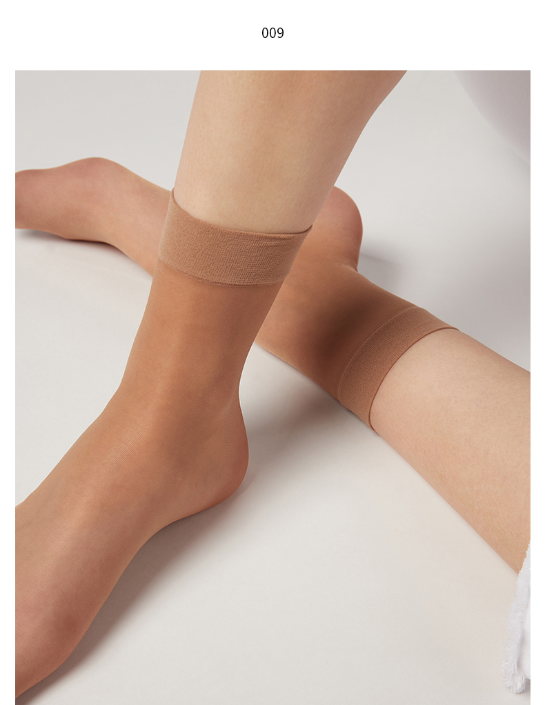 calzedonia女士莱卡系列d春秋薄透短丝袜liz001009裸色005均码