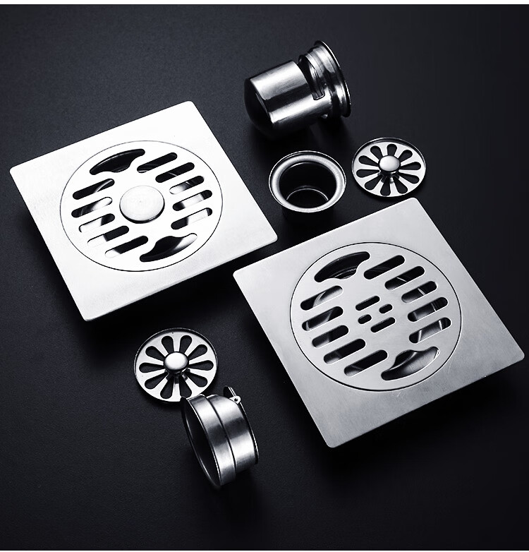 地漏防臭器304不锈钢大排量浴室卫生间110管160管径15cm室外庭院定制