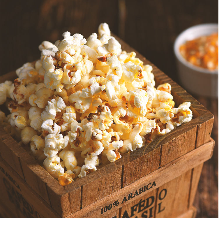 爆米花玉米粒蝶形球形100g*5/10袋家用商用炒锅自制玉米花专用玉米