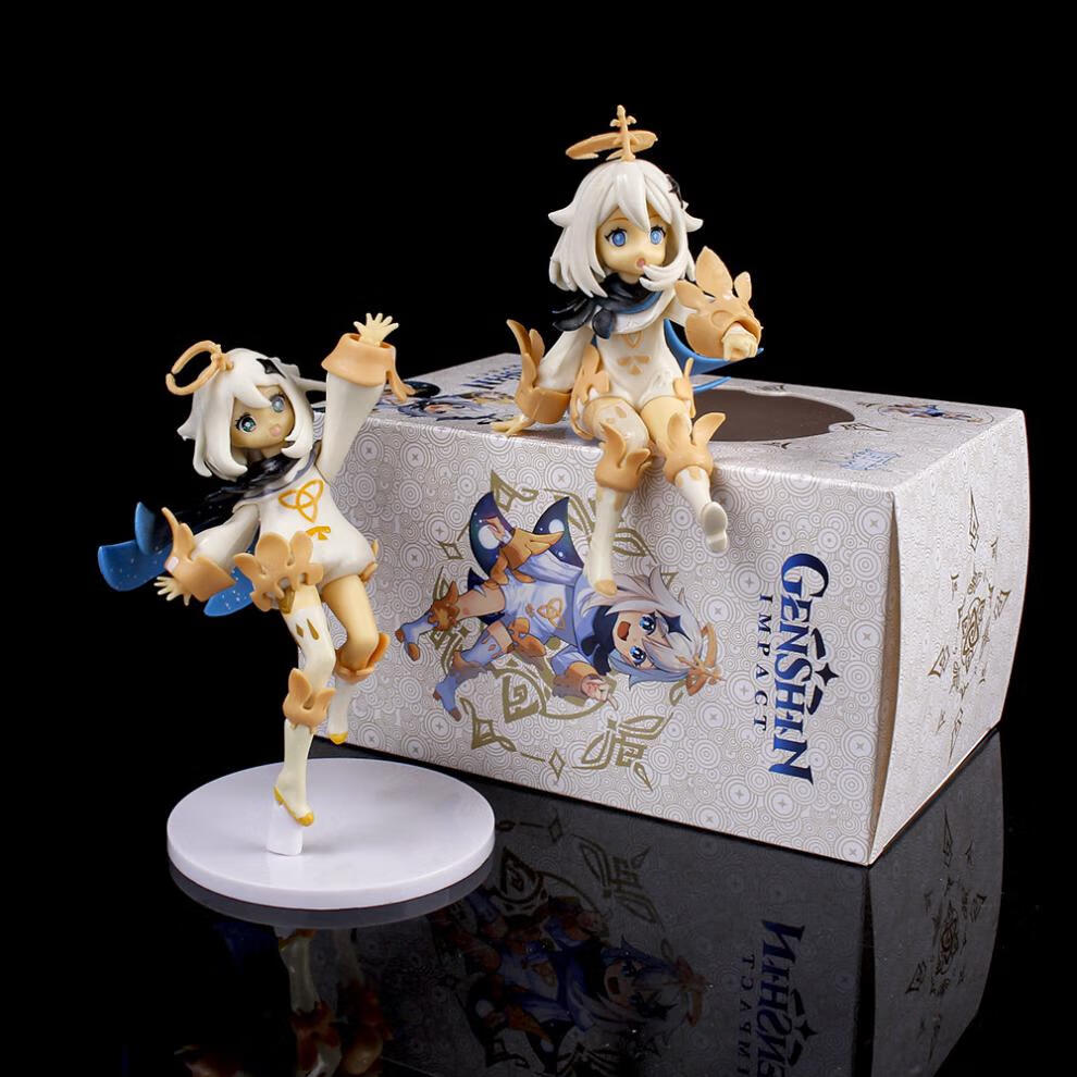 新品原神胡桃可莉派蒙火花骑士可莉游戏周边模型公仔玩偶摆件送女生